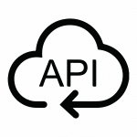 Api icon in black. » admin by request
