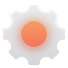 Settings gear icon (button)
