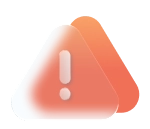 Warning icon: orange triangular symbol with a white exclamation mark. » admin by request » admin by request