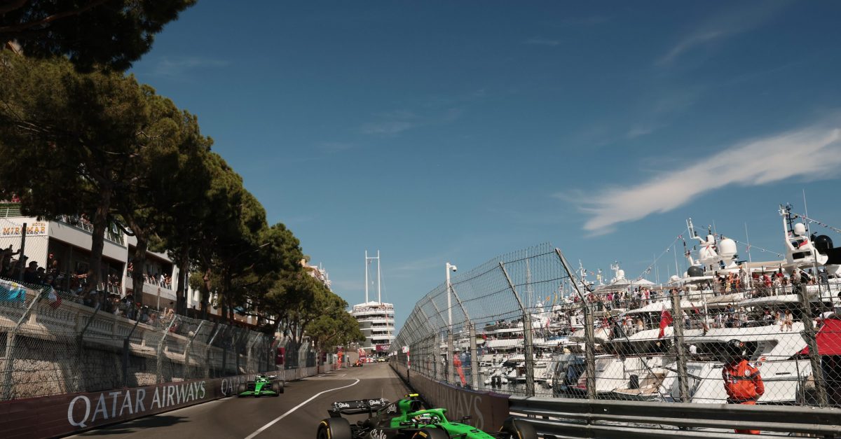 Admin By Request-sponsored Nico Hulkenberg at the Monaco Grand Prix 2025