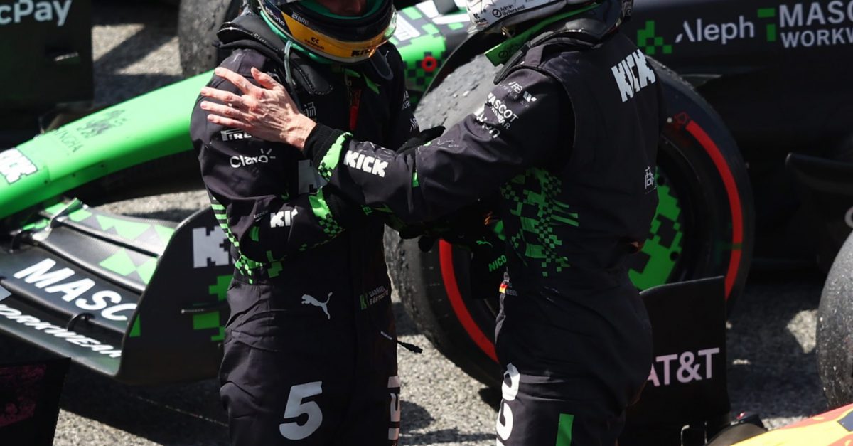 Admin By Request-sponsored Nico Hulkenberg at the Monaco Grand Prix 2025