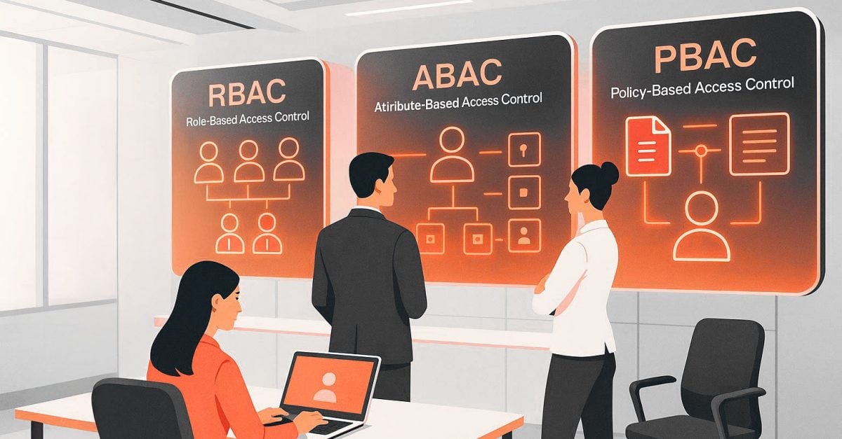 Admin By Request blog post on access control models PBAC RBAC ABAC