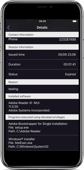 Why choose us as your endpoint security provider. » admin by request