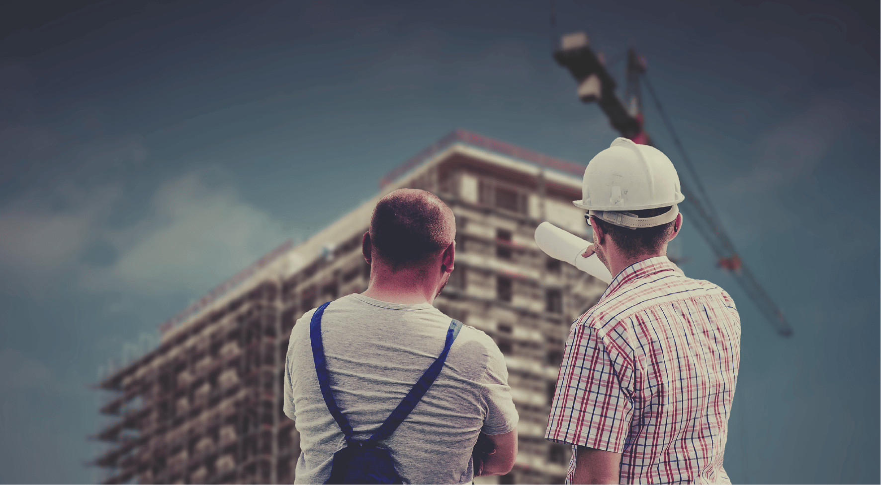 Two men looking at some construction. » admin by request