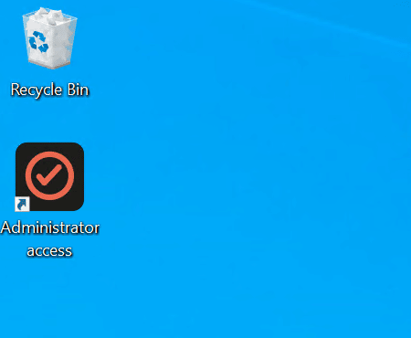 Image » admin by request A screenshoot of the recycle bin and admin by request administrator access applications. » admin by request