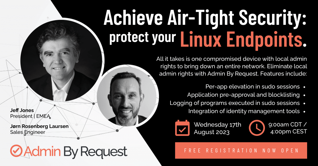 Webinar: Air-Tight Security on Linux