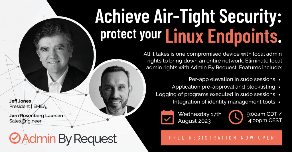 Linux2-01 » admin by request Webinar: air-tight security on linux