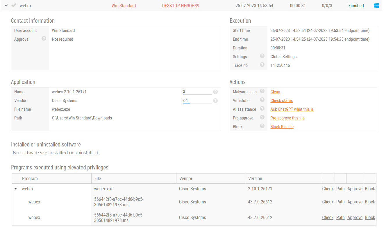 How do we use chatgpt. The chatgpt feature from within the admin by request admin portal auditlog page. » admin by request