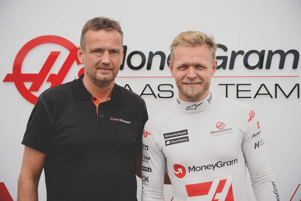 Admin by request ceo lars sneftrup pedersen with kevin magnussen » admin by request