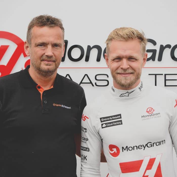 Admin by request ceo lars sneftrup pedersen with kevin magnussen » admin by request