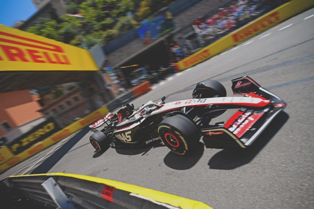 Haas car at the monaco grand prix 2023 » admin by request