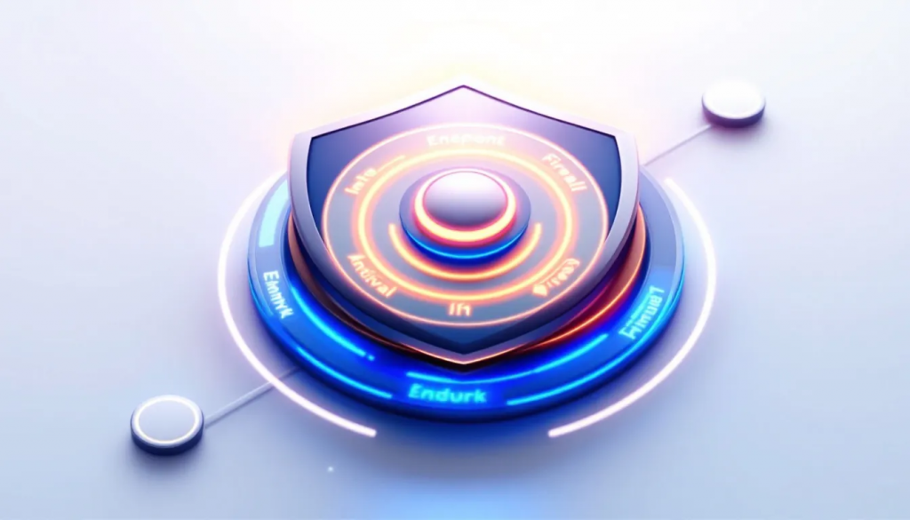 Mastering endpoint 3 » admin by request A diagram illustrating the key components of an effective endpoint security solution.