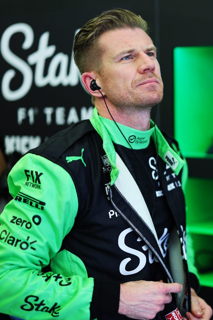 F1 grand prix of bahrain - final practice » admin by request Admin by request-sponsored nico hulkenberg at the bahrain grand prix 2025