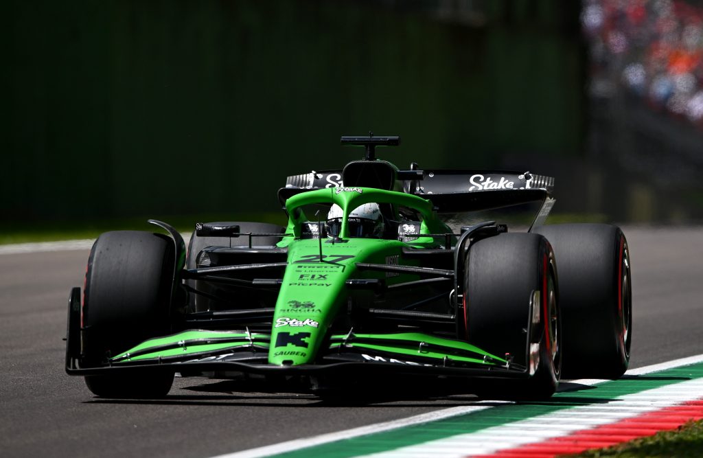 F1 grand prix of emilia-romagna - final practice » admin by request Admin by request-sponsored nico hulkenberg at the emilia romagna grand prix 2025