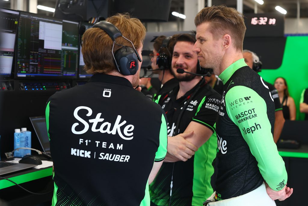 F1 grand prix of saudi arabia - final practice » admin by request Admin by request-sponsored nico hulkenberg at the saudi arabian grand prix 2025