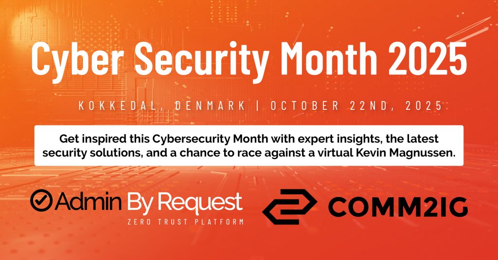 Admin by request at cybersecurity month » admin by request